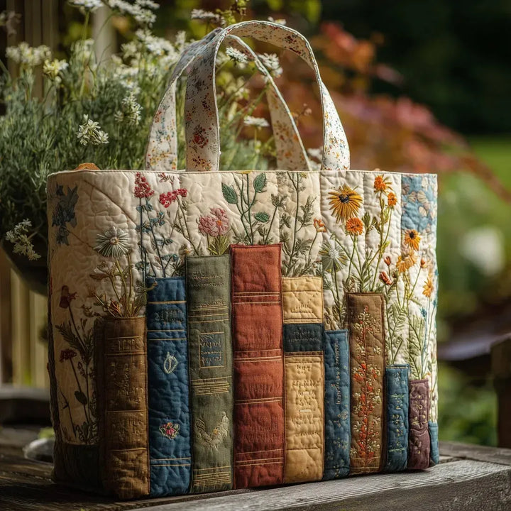 Borsa tote – Libri & Fiori