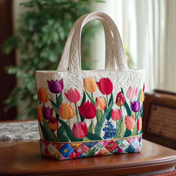 Borsa tote – Tulipani