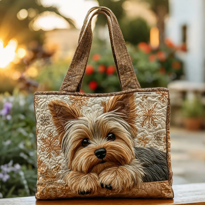 Borsa tote – Yorkshire Terrier radioso