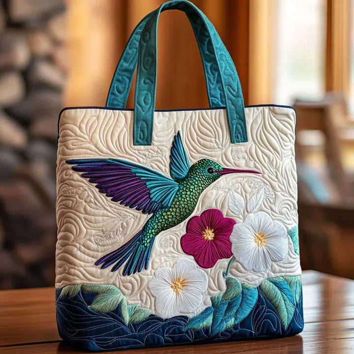 Borsa tote – Fiori bianchi