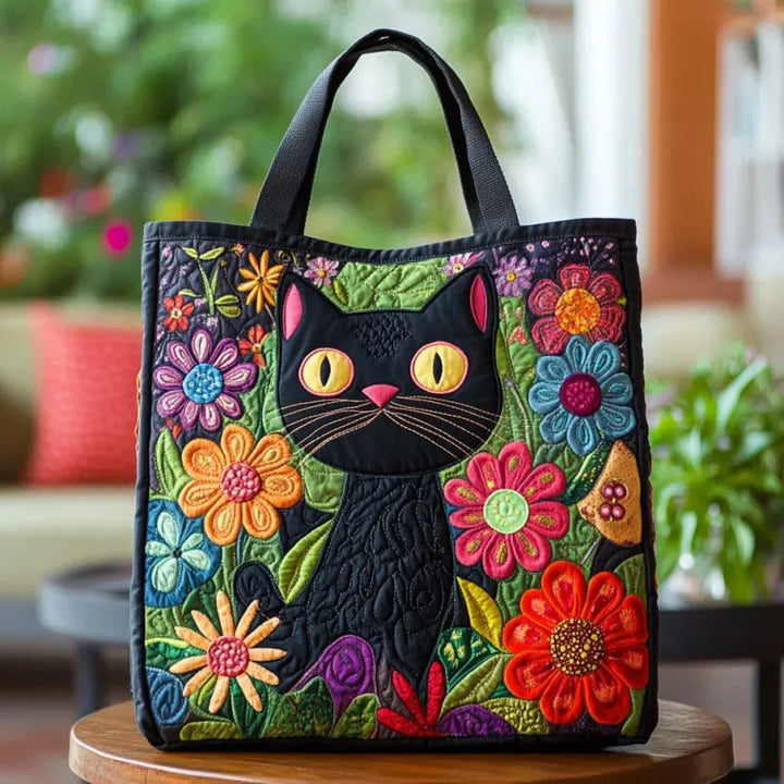 Borsa tote – Gatto nero