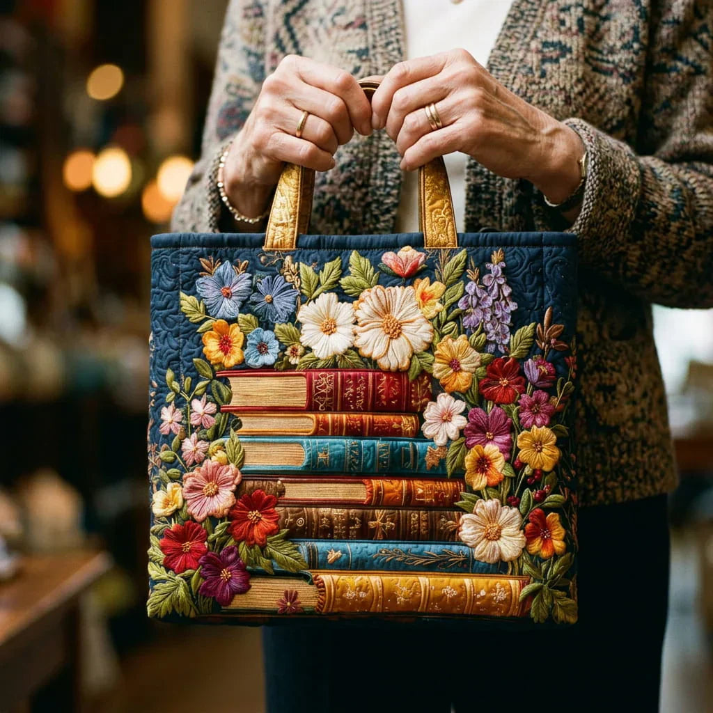 Borsa tote – Stampa floreale
