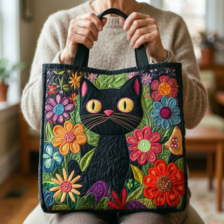 Borsa tote – Gatto nero