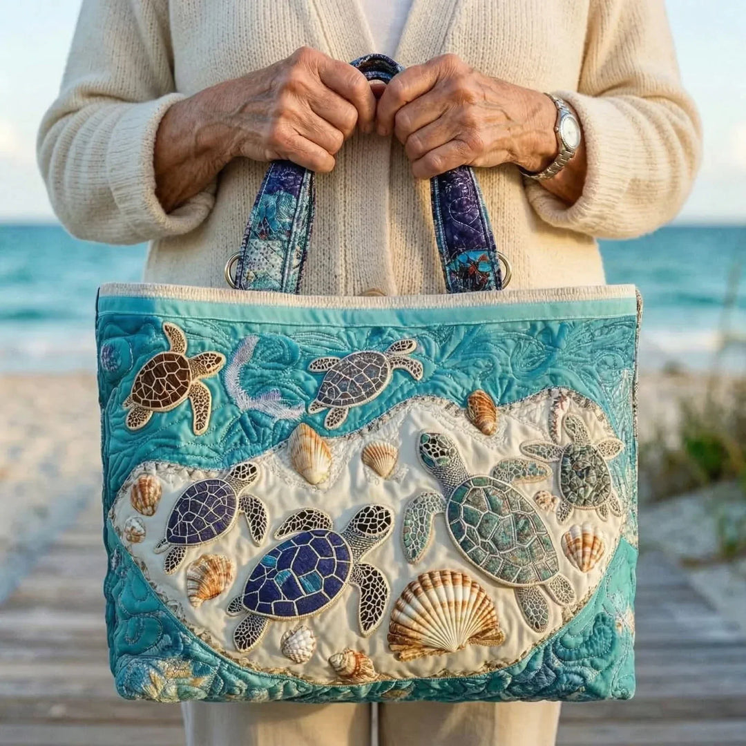 Borsa tote – Tartarughe abbracciate